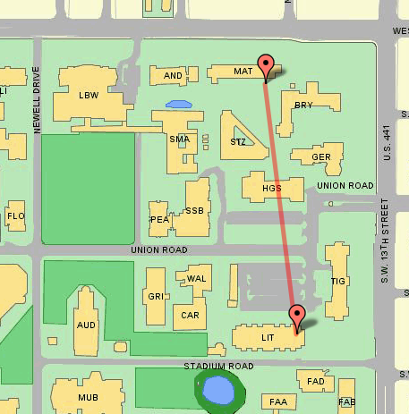 Campus map